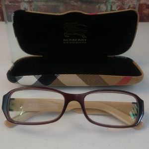 Burberry Made In Italy Perscription Glasses Case